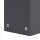 Lampe dallée extérieure 33cm à faible éblouissement IP44 Anthracite