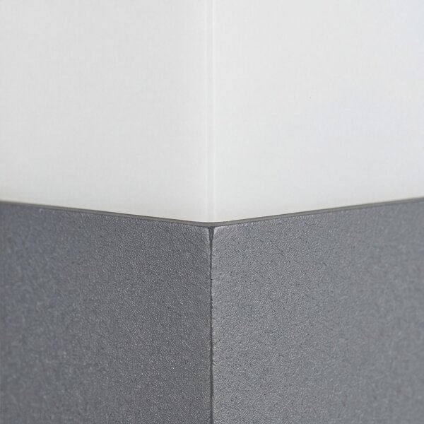 Lampadaire extérieur anthracite IP44 résistant aux intempéries 58cm