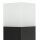 Lampe de jardin noire carrée 83cm E27 IP44