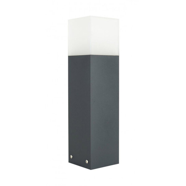 Lampe dallée angulaire 40cm Anthracite IP44 E27