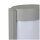 Borne déclairage ovale CANDO 65 cm IP54 en argent E27