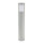 Lampe dallée moderne extérieure IP54 ovale en argent E27