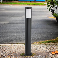 Lampe dextérieur ovale noire 92 cm IP54 ovale E27