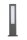 Lampe dextérieur LED anthracite 50cm IP54 double face