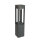 Lampe dallée moderne anthracite 50 cm IP54 GX53