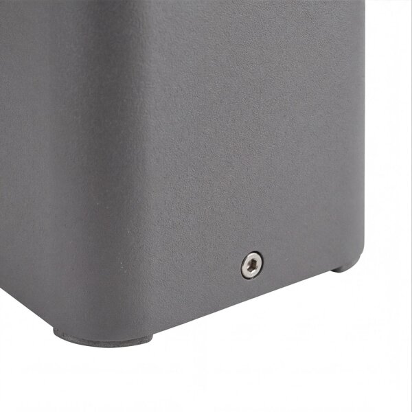 Lampe dextérieur ALSEN Anthracite 80cm IP54 GX53 faible éblouissement