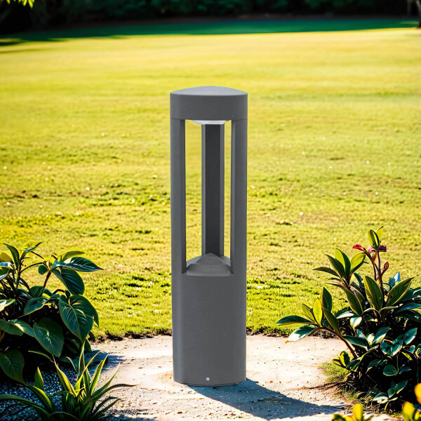 Luminaire dallée résistant aux intempéries, anthracite, 50cm, faible éblouissement