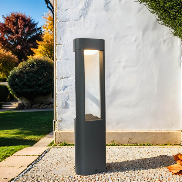 Luminaire dallée résistant aux intempéries, anthracite, 50cm, faible éblouissement
