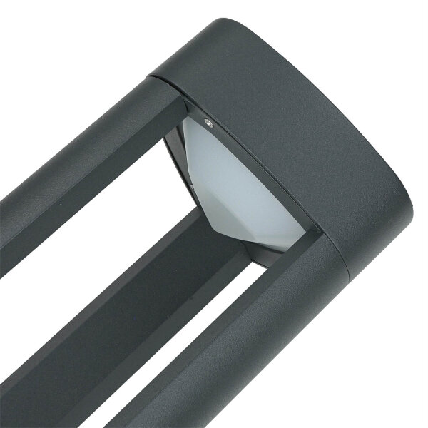 Luminaire dallée résistant aux intempéries, anthracite, 50cm, faible éblouissement