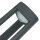 Luminaire dallée résistant aux intempéries, anthracite, 50cm, faible éblouissement