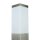 Borne déclairage angulaire BETULA acier inoxydable 45cm en
