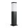 Lampe dextérieur noir acier inoxydable 45cm IP44 carré E27