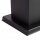 Lampe dextérieur noir acier inoxydable 45cm IP44 carré E27
