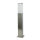 Borne déclairage en acier inoxydable argenté 65cm carré E27