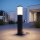 Borne déclairage angulaire noir acier inoxydable 65cm