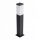 Borne déclairage angulaire noir acier inoxydable 65cm