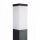 Borne déclairage angulaire noir acier inoxydable 65cm