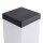 Borne déclairage angulaire noir acier inoxydable 65cm