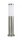 Petite borne déclairage BETULA 45cm acier inoxydable IP44