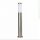 Lampe dallée en acier inoxydable 65 cm IP44 faible éblouissement E27