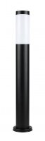 Borne d&eacute;clairage noire BETULA 65cm acier...