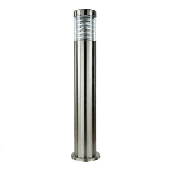 Lampe dextérieur en acier inoxydable 75 cm à faible éblouissement IP44 ronde E27