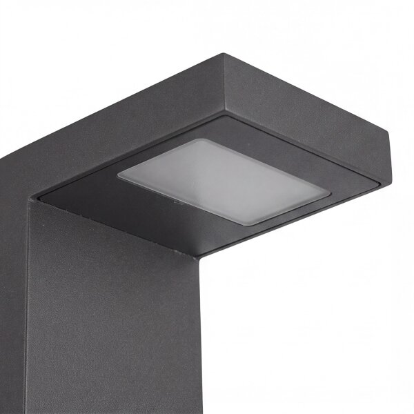 Lampe dallée LED MILNER anthracite 78 cm IP54 4000K