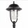 Lampe dextérieur noire 117cm IP43 E27 résistante aux intempéries