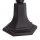 Lampe dextérieur noire 117cm IP43 E27 résistante aux intempéries