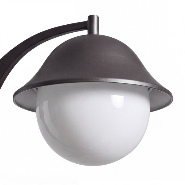 Candélabre noir hauteur 310 cm Rustique 2x E27