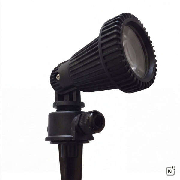 Lampe de jardin avec piquet de terre IP55 résistant aux intempéries