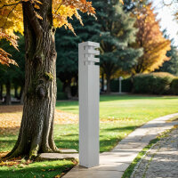 Lampe dallée BERINGEN 75cm Moderne carrée...