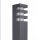 Lampe dallée moderne anthracite 75cm IP54 E27