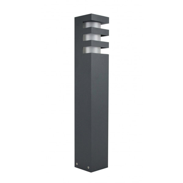 Lampe dextérieur anthracite 50 cm carrée IP54 résistante aux intempéries