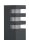 Lampe dextérieur anthracite 50 cm carrée IP54 résistante aux intempéries