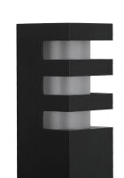 Petite lampe dallée noire 25cm carrée...