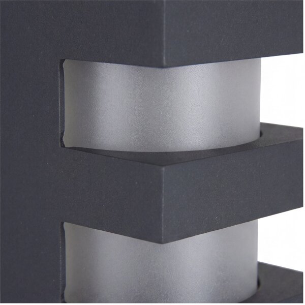 Lampe dextérieur BERINGEN IP54 E27 petit 25 cm Anthracite