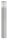 Luminaire dall&eacute;e en argent 75 cm carr&eacute; r&eacute;sistant aux intemp&eacute;ries IP54