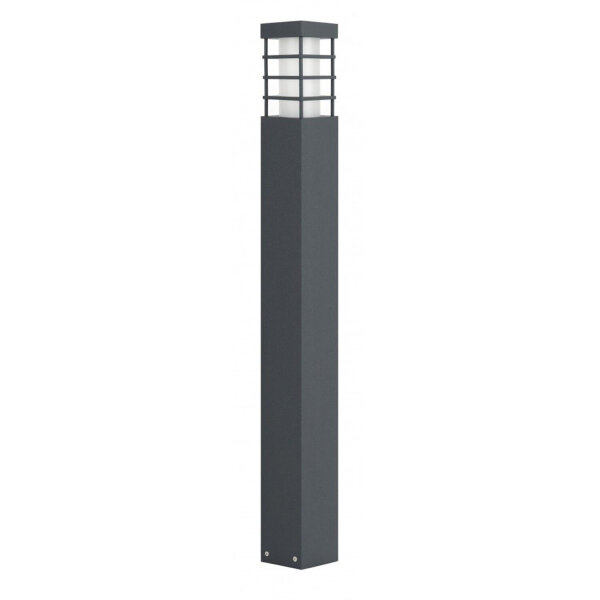 Lampe dallée Anthracite carrée 75 cm IP54 E27 Moderne