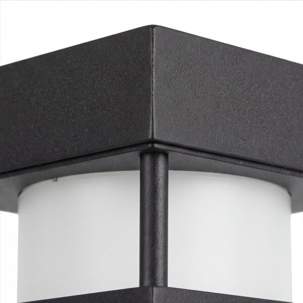 Luminaire dallée noir jardin 50cm IP54 résistant aux intempéries