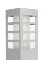 Lampe dextérieur BERINGEN IP54 75cm en argent...
