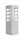 Lampe dextérieur en argent 25cm petit résistant aux intempéries IP54
