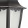 Lampe de socle rustique DILSEN 52cm aluminium verre