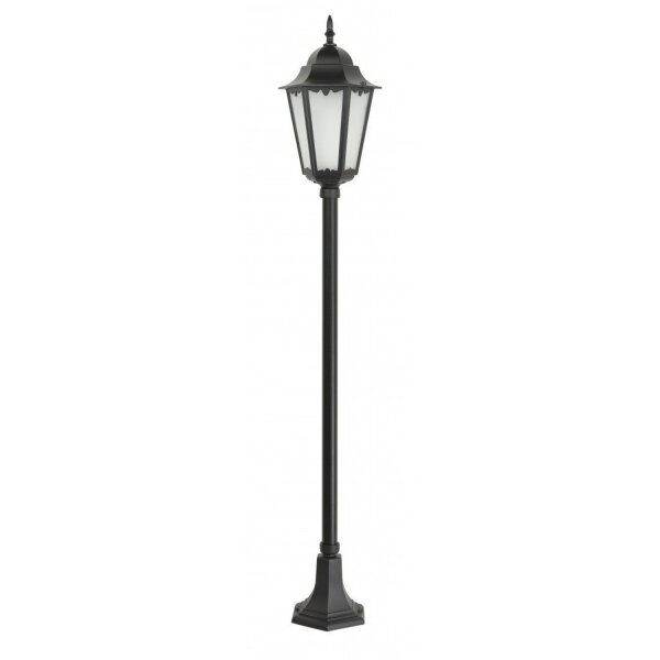 Lampadaire extérieur Noir 165cm Rustique IP43
