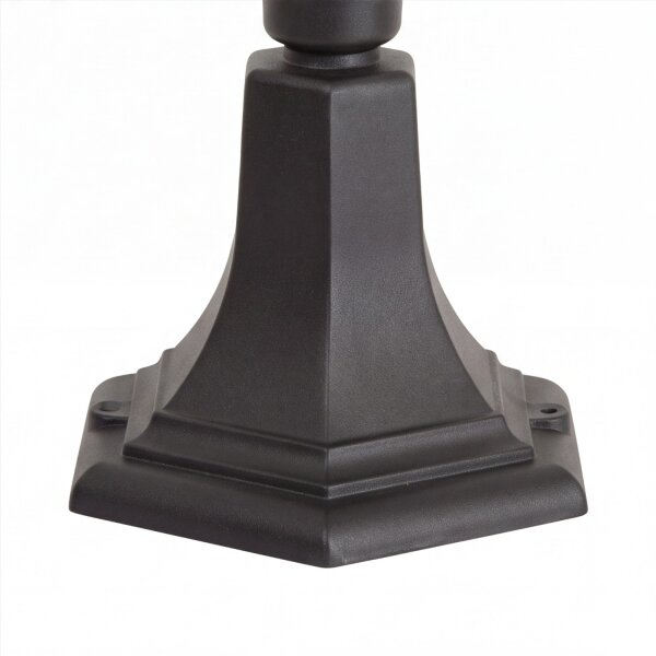 Lampadaire extérieur Noir 165cm Rustique IP43