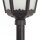 Lampadaire extérieur Noir 165cm Rustique IP43