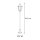 Lampadaire extérieur Noir 165cm Rustique IP43