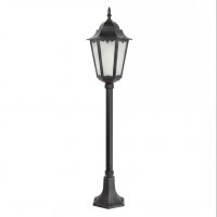 Lanterne de cheminée noire 115cm Rustique Aluminium