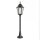 Lanterne de cheminée noire 115cm Rustique Aluminium