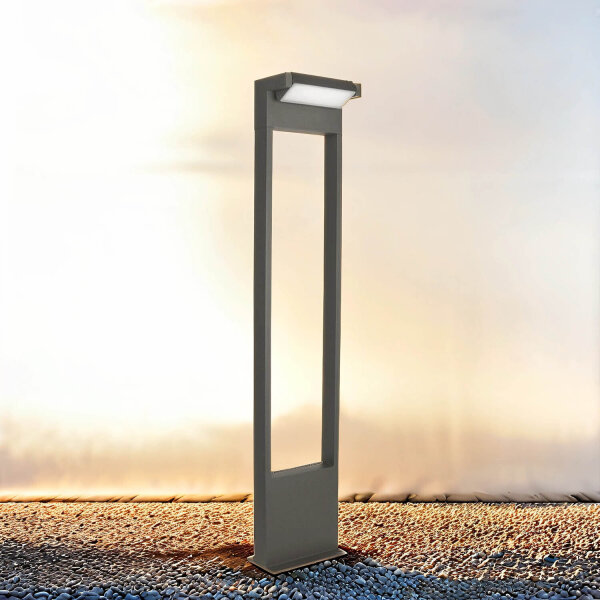 Lampe dextérieur à LED anthracite IP65 78cm 4000K 720lm